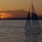 Berkeley Marina Sunset on Misadventures with Andi