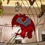Red Dragon inside Fortnum and Mason