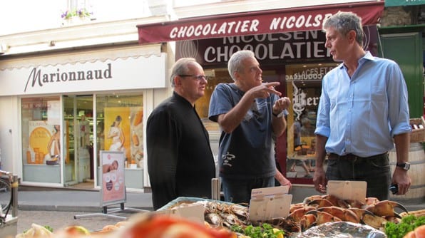 Anthony in Paris with Joel Robuchon and Eric Ripert Anthony in Paris with Joel Robuchon and Eric Ripert