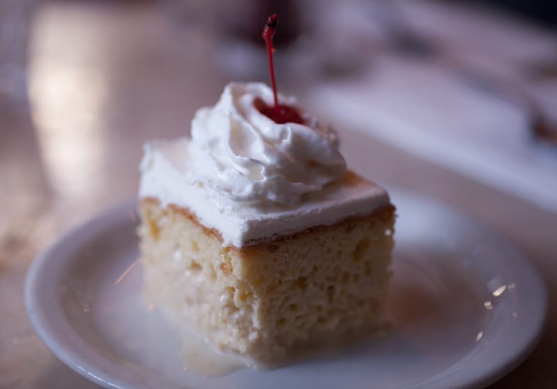Cha Cha Cha Tres leches cake