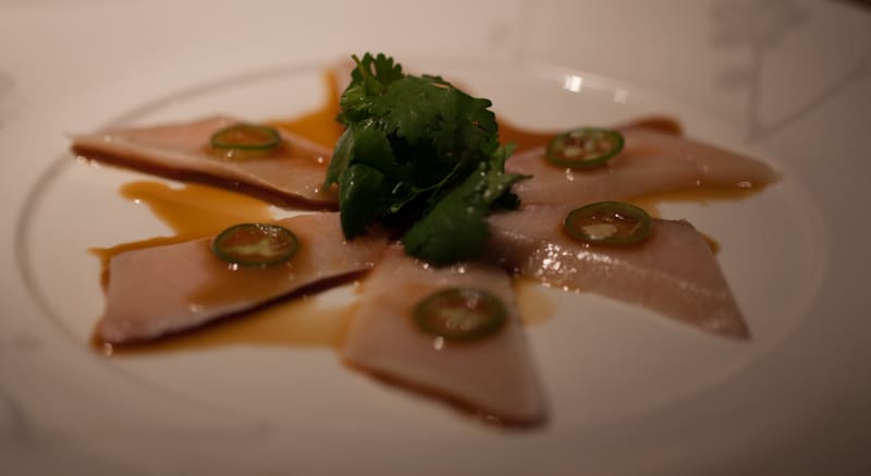Nobu Yellowtail Sashimi with Jalapeno