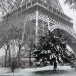 Tour EiffeI n The Snow