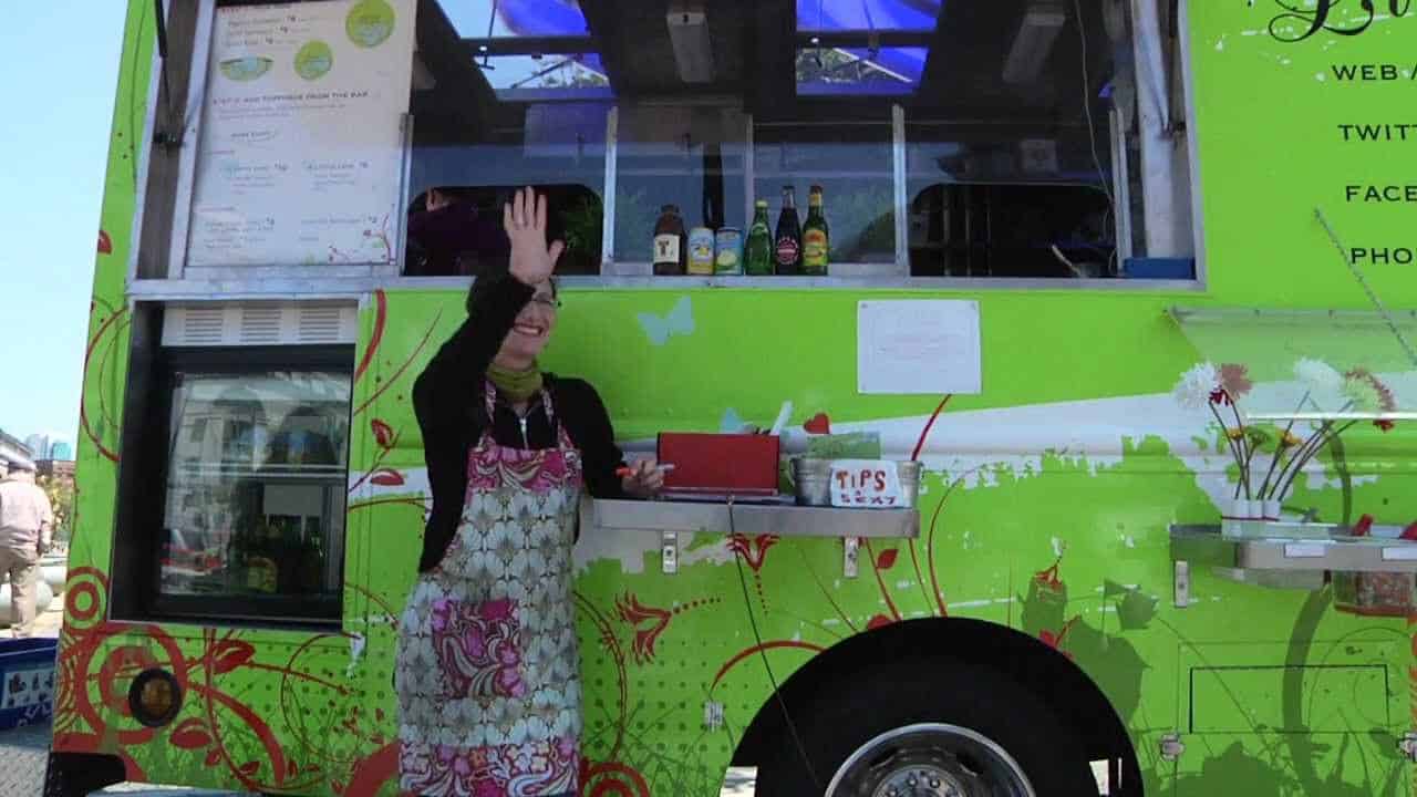 Gail owner of Liba Falafel Gail owner of Liba Falafel