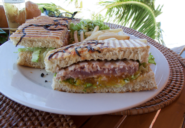 Our favorite lunch in Moorea