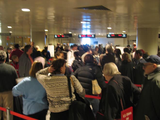 Holiday Travel Hacks Airport Security Line Holiday Travel Hacks Airport Security Line
