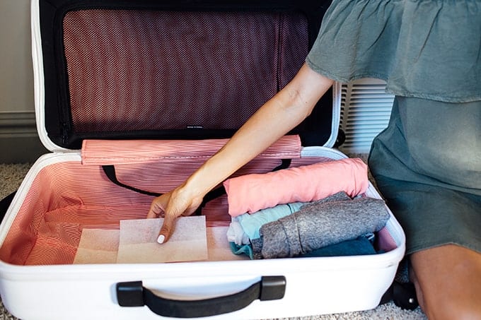 Holiday Travel Hacks Dryer Sheet Holiday Travel Hacks Dryer Sheet