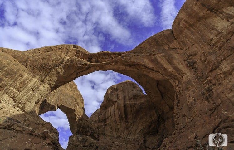 arches national park double arches arches national park double arches