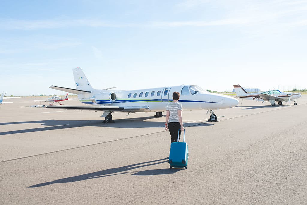 Andi at Airport_Photo credit Sarah Hoag Photography