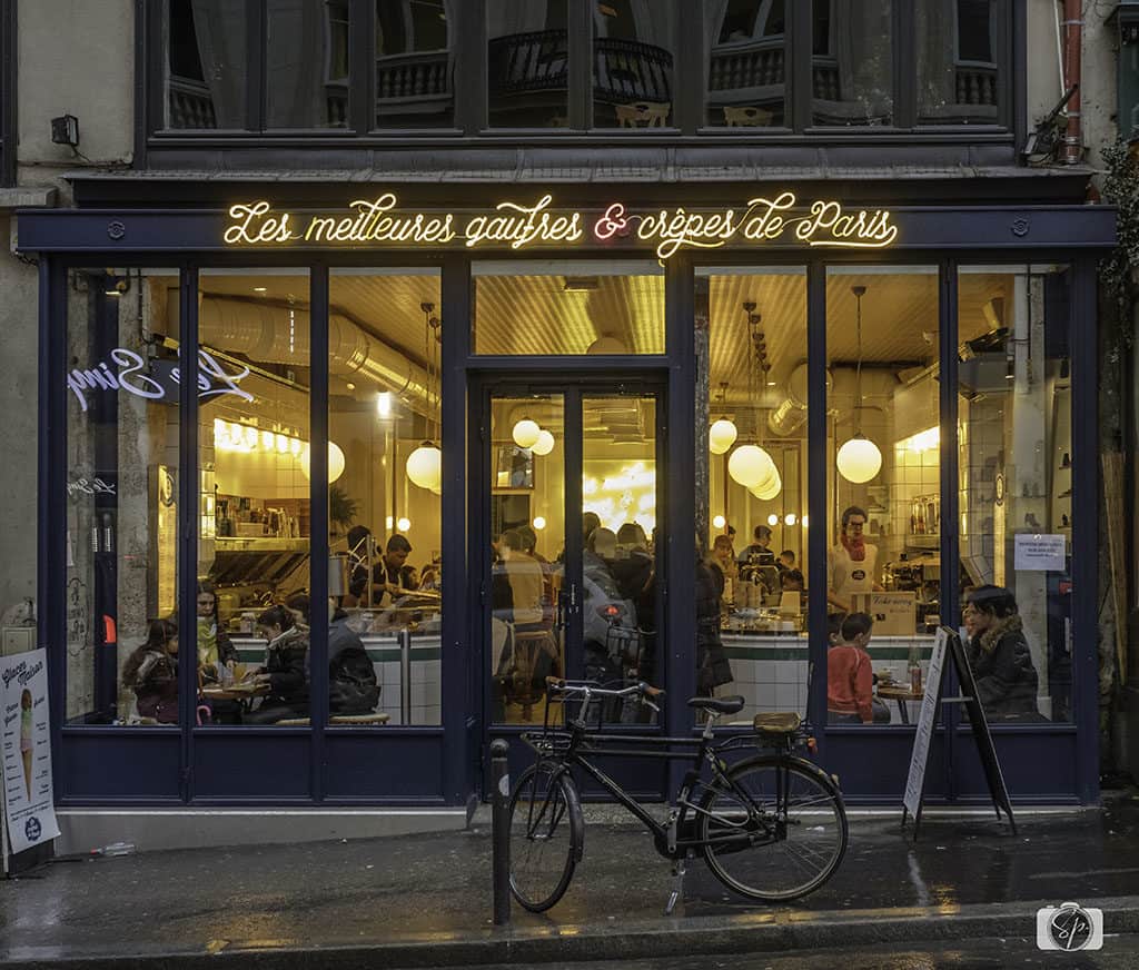 Paris Restaurant Window