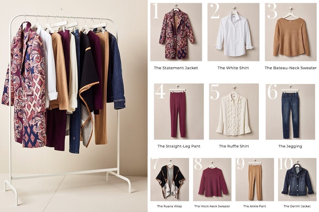 J'adore Chico's 10-Pieces/20-Outfits Wardrobe Extravaganza (Creating a  Travel Capsule Wardrobe) - Misadventures with Andi