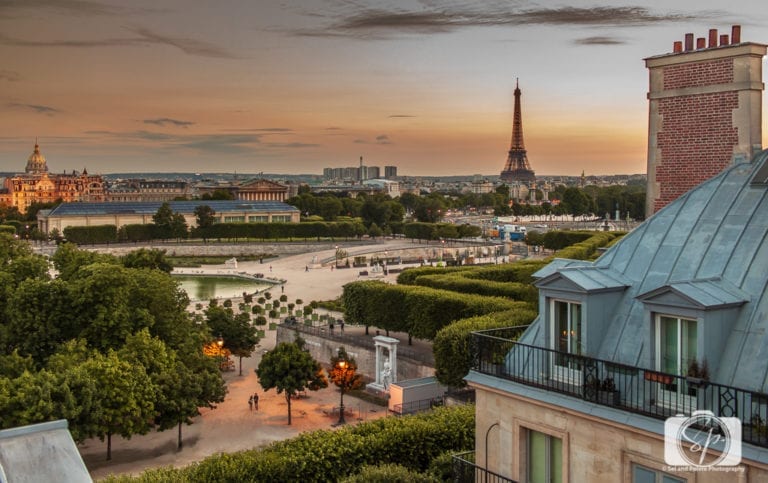 Paris-view-garden-Tuillerie-from the Westin