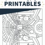 Paris Coloring Pages Free Printable