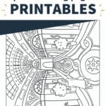 Paris Coloring Pages Free Printable