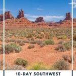 This 10-day southwest road trip USA itinerary is perfect for those who want to see the best parts the southwest has to offer. This itinerary takes you through some of the best national parks, hikes, and incredible views in Nevada, Arizona, and Utah. This is an American road trip you'll remember for years to come. The perfect itinerary for a 10-day road trip in the American Southwest. | Southwest Road Trip | Southwest Road Trip Map | American Road Trip | Road Trip Destinations | Road Trip USA