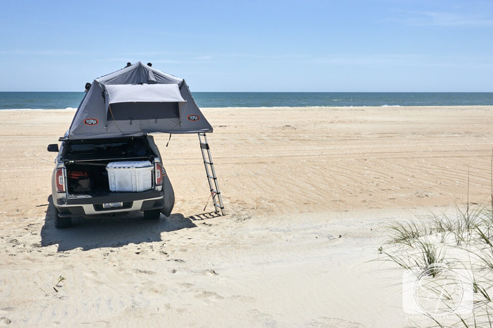 Camping on Cape Lookout National Seashore