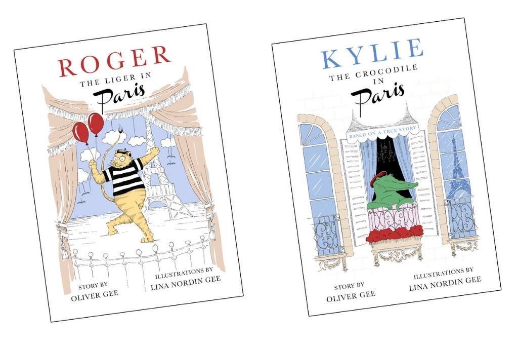 Kylie the Crocodile Roger the Liger in Paris books Kylie the Crocodile Roger the Liger in Paris books