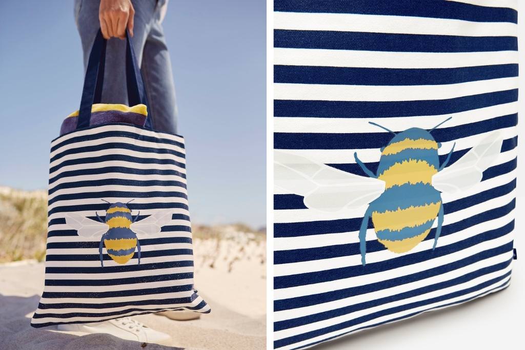 Lulu Canvas Tote Bag from Joules