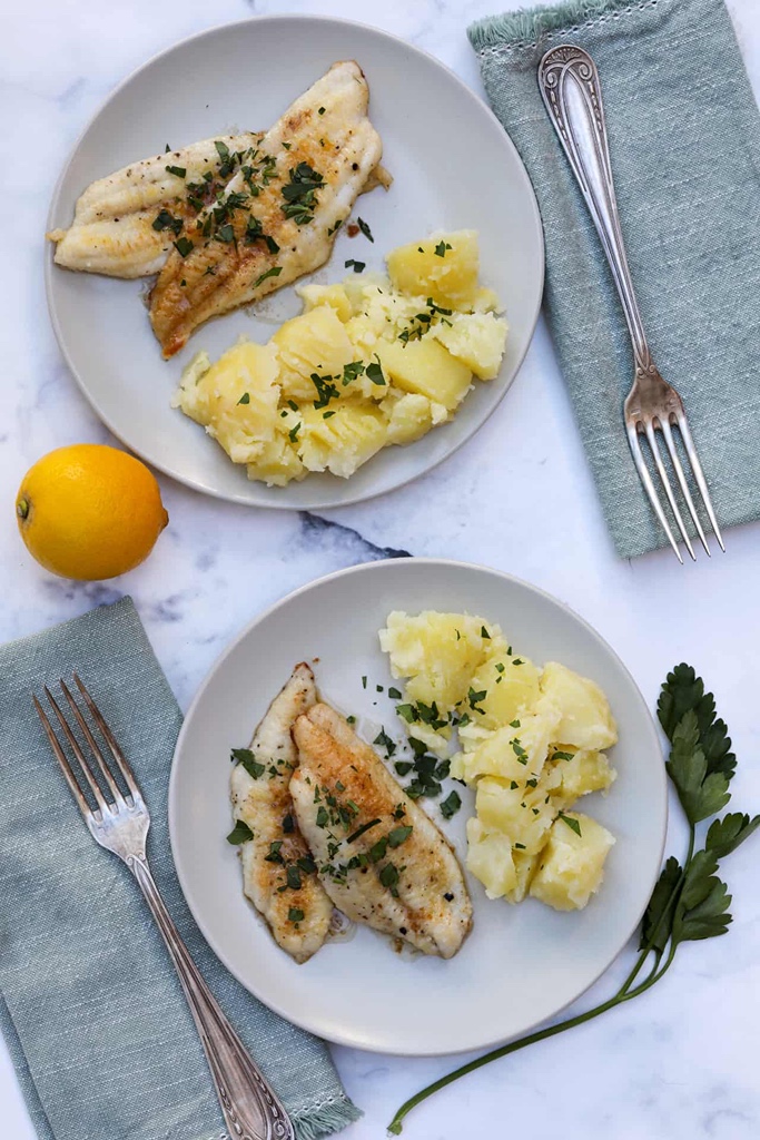 French dinner recipes: Sole Meunière