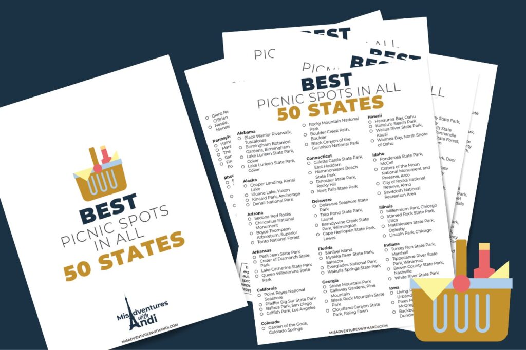 Best Picnic Spots in all 50 States Misadventures with Andi