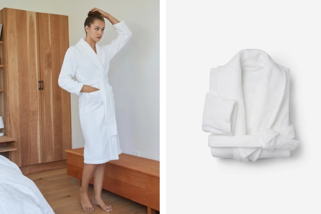 Quince Luxe Turkish Cotton Bath Robe
