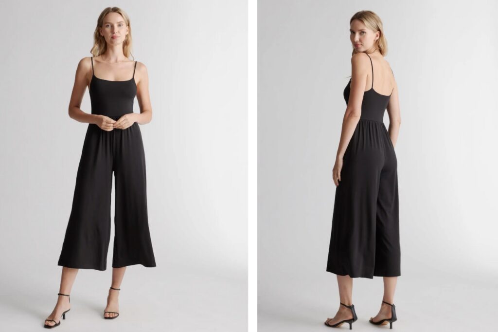 Quince Tencel Wide-Leg Jumpsuit