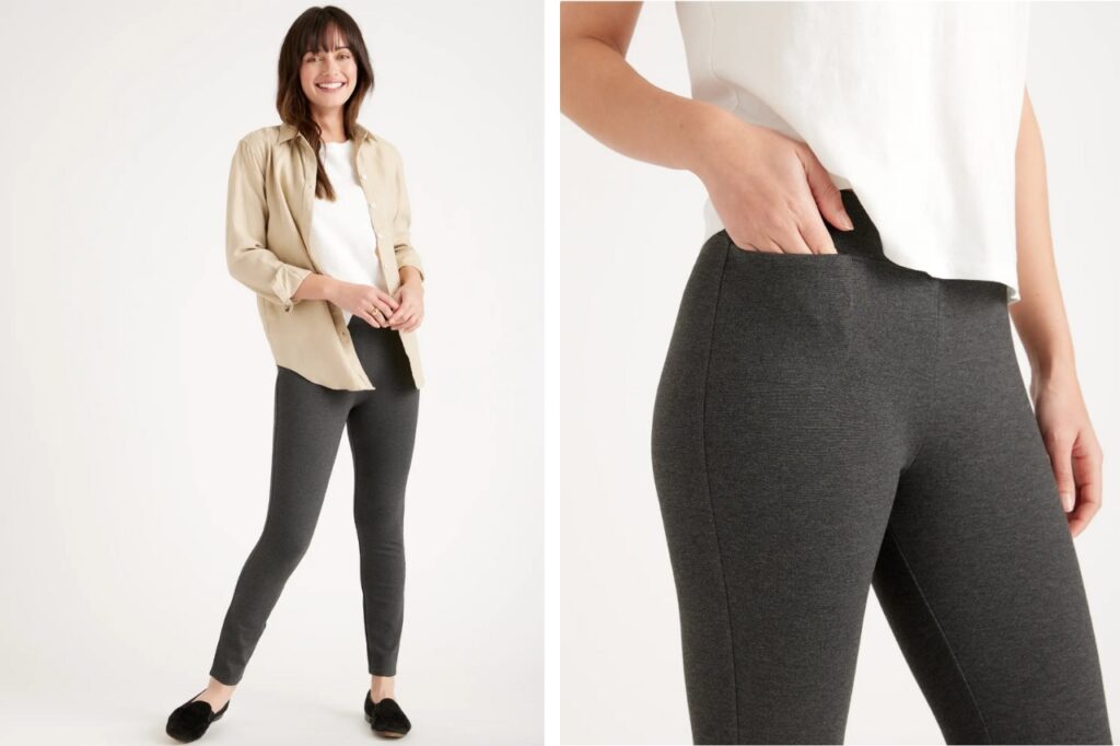 Quince Ultra-Stretch Ponte Skinny Pant