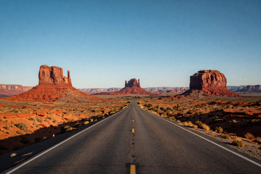 Forrest Gump Point outside of Monument Valley